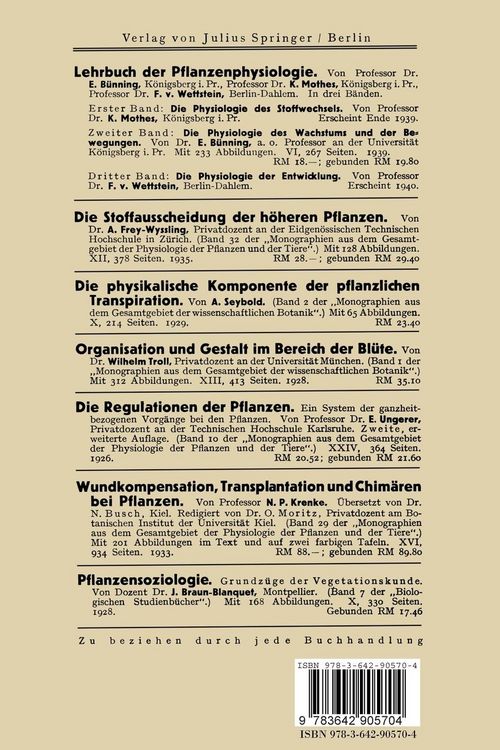 Produktbild: Fortschritte der Botanik