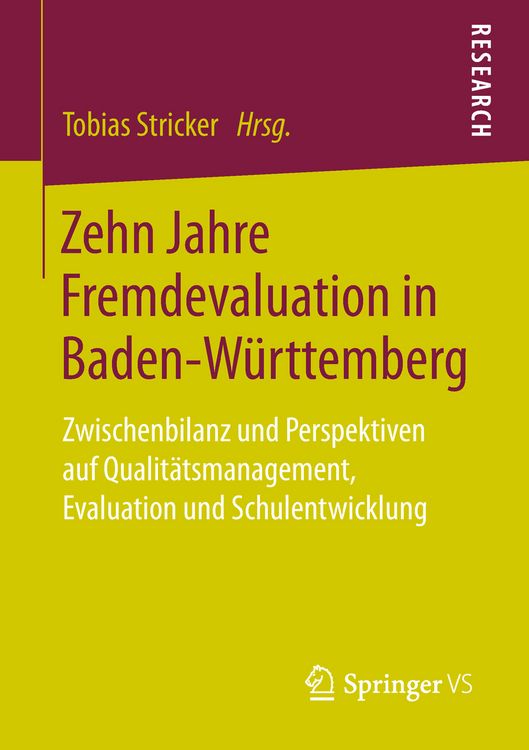 Produktbild: Zehn Jahre Fremdevaluation in Baden‐W&uuml;rttemberg