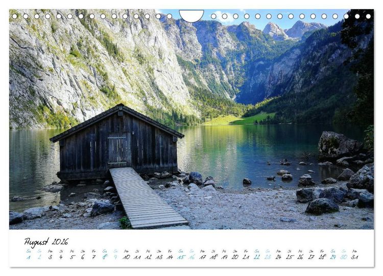 Produktbild: Traumhafter K&ouml;nigssee (Wandkalender 2026 DIN A4 quer), CALVENDO Monatskalender