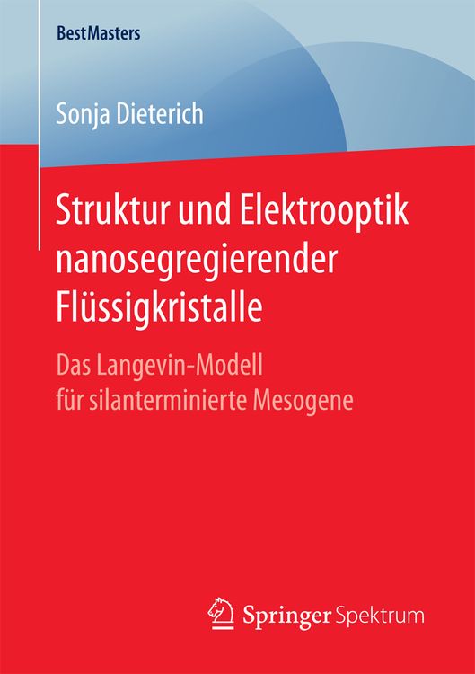 Bild vom Artikel Struktur und Elektrooptik nanosegregierender Flüssigkristalle vom Autor Sonja Dieterich