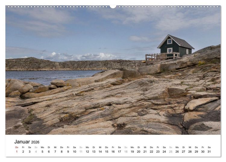 Produktbild: Schweden - Die Highlights von Sm&aring;land bis zur Westk&uuml;ste (hochwertiger Premium Wandkalender 2026 DIN A2 quer), Kunstdruck in Hochglanz