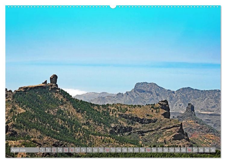 Produktbild: Auf den Kanarischen Inseln (Wandkalender 2026 DIN A2 quer), CALVENDO Monatskalender