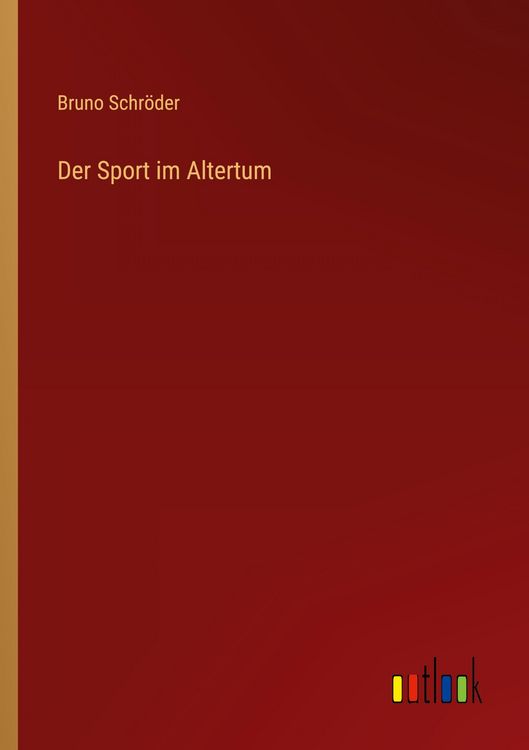 Produktbild: Der Sport im Altertum