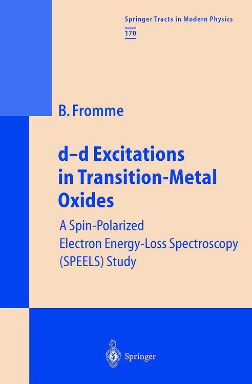 Produktbild: D-d Excitations in Transition-Metal Oxides
