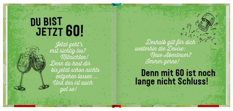 Produktbild: 60 werden ist wahnsinnig berauschend!