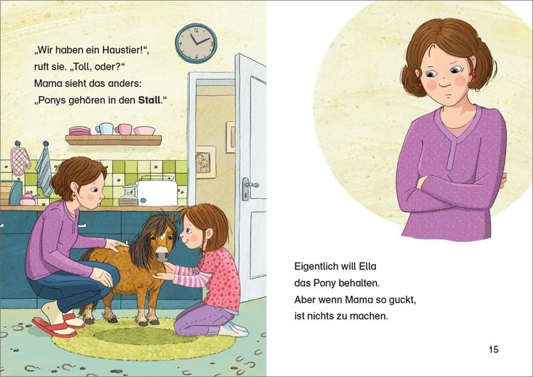 Produktbild: Lesel&ouml;wen 1. Klasse - Ein Pony namens Erbse