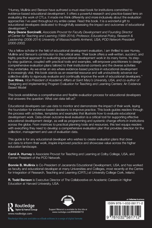 Produktbild: Evaluating Educational Development