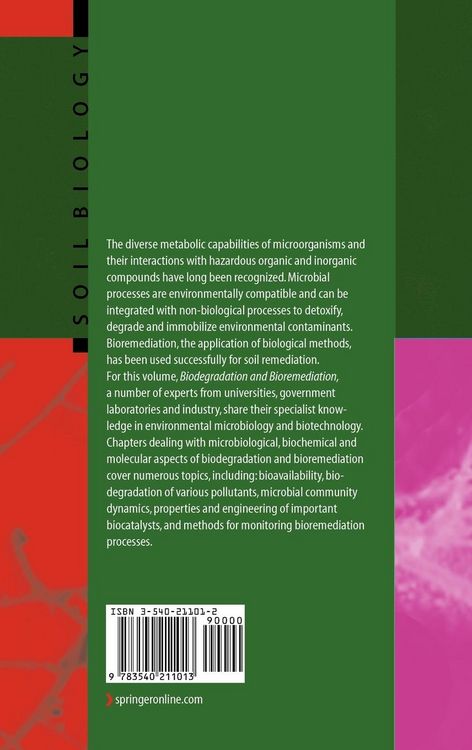 Produktbild: Biodegradation and Bioremediation