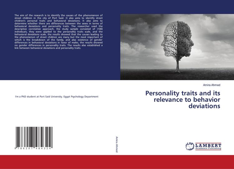 Produktbild: Personality traits and its relevance to behavior deviations