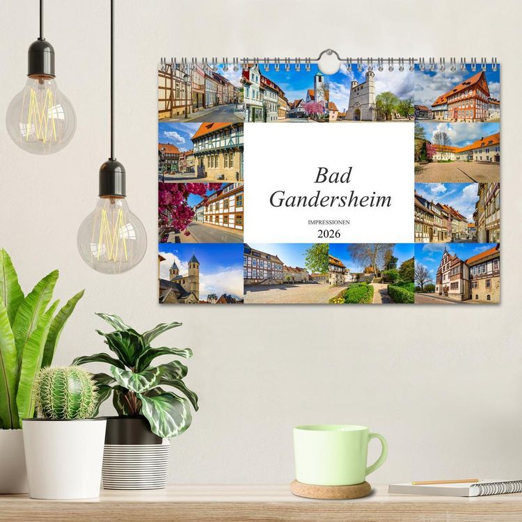 Produktbild: Bad Gandersheim Impressionen (Wandkalender 2026 DIN A4 quer), CALVENDO Monatskalender