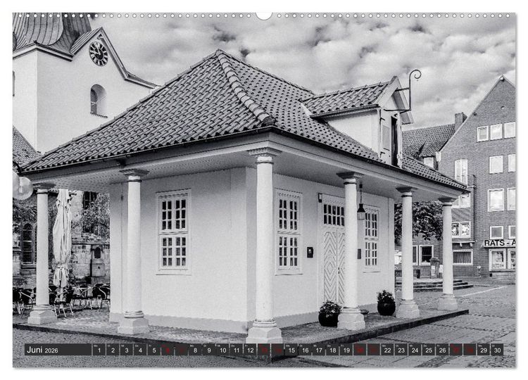 Produktbild: Ein Blick auf Neustadt am R&uuml;benberge (hochwertiger Premium Wandkalender 2026 DIN A2 quer), Kunstdruck in Hochglanz