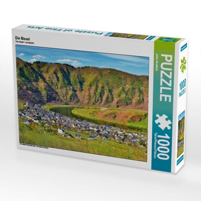 Produktbild: CALVENDO Puzzle Die Mosel | 1000 Teile Lege-Gr&ouml;&szlig;e 64x48cm Foto-Puzzle f&uuml;r gl&uuml;ckliche Stunden