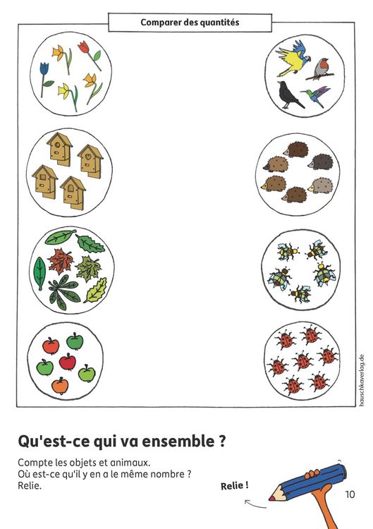 Produktbild: Bloc d'activit&eacute;s pr&eacute;scolaires &agrave; partir de 5 ans pour gar&ccedil;ons et filles, livre garcon 4 ans - Chiffres et quantit&eacute;s, livre enfant 4 ans