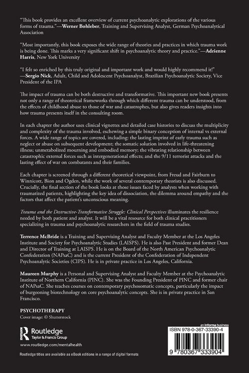 Produktbild: Trauma and the Destructive-Transformative Struggle