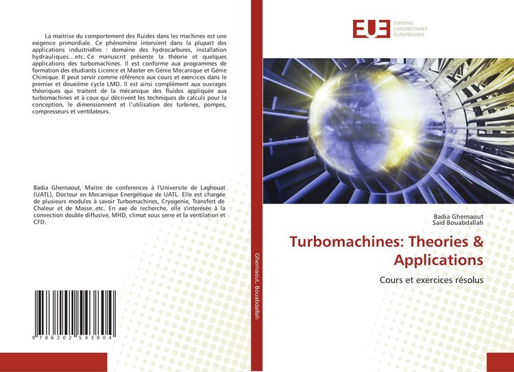 Produktbild: Turbomachines: Theories & Applications