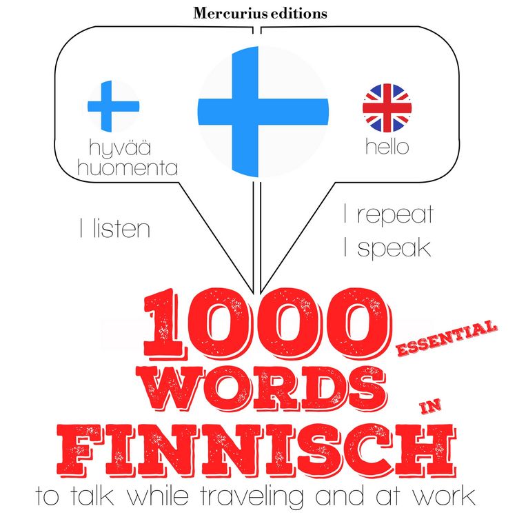 Produktbild: 1000 essential words in Finnish