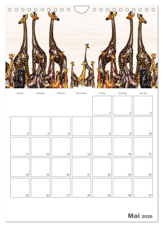 Produktbild: Sansibar - Reiseplaner (Wandkalender 2026 DIN A4 hoch), CALVENDO Monatskalender
