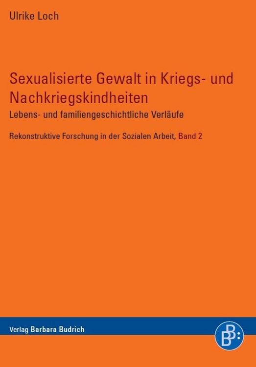 Produktbild: Sexualisierte Gewalt in Kriegs- und Nachkriegskindheiten