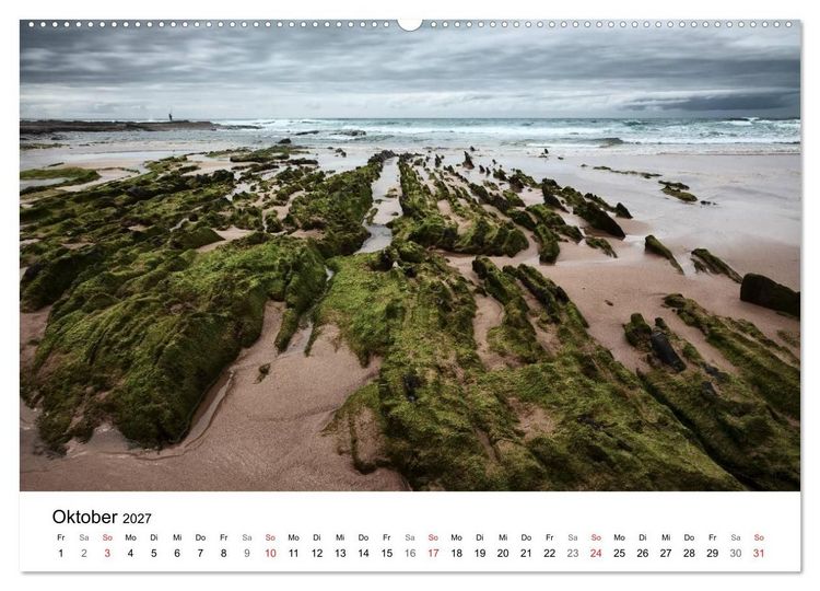 Produktbild: K&uuml;sten - Kunst der Meere (Wandkalender 2027 DIN A2 quer), CALVENDO Monatskalender