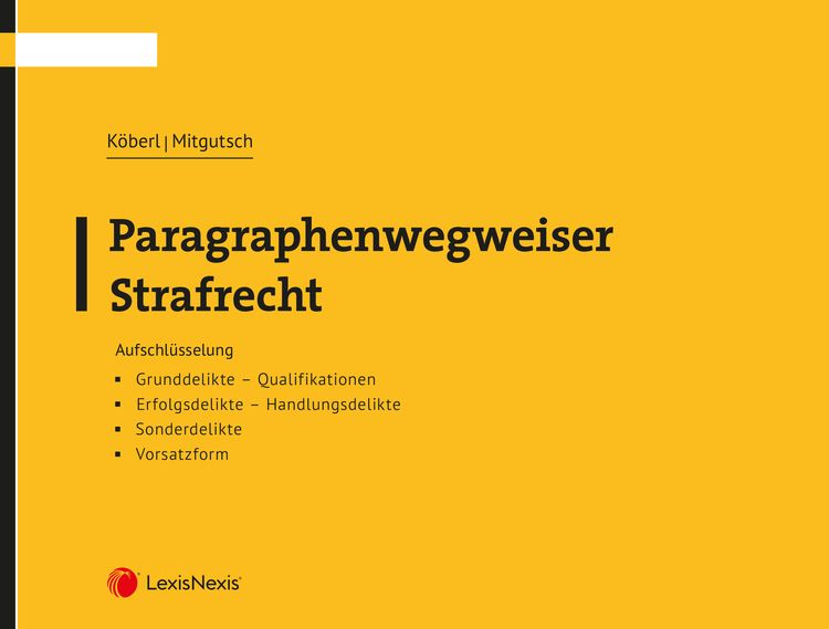 Produktbild: Paragraphenwegweiser Strafrecht