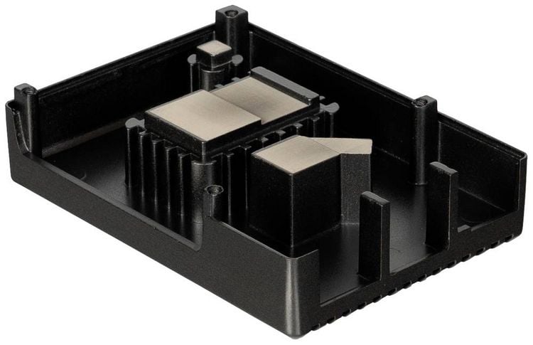 Produktbild: Joy-it RB-AlucaseP5-08 SBC-Geh&auml;use Passend f&uuml;r (Entwicklungskits): Raspberry Pi&reg; inkl. passiven K&uuml;hler Schwarz