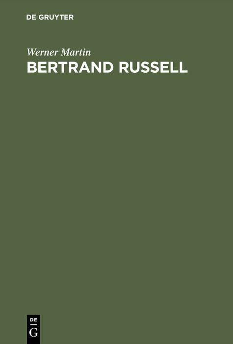 Produktbild: Bertrand Russell
