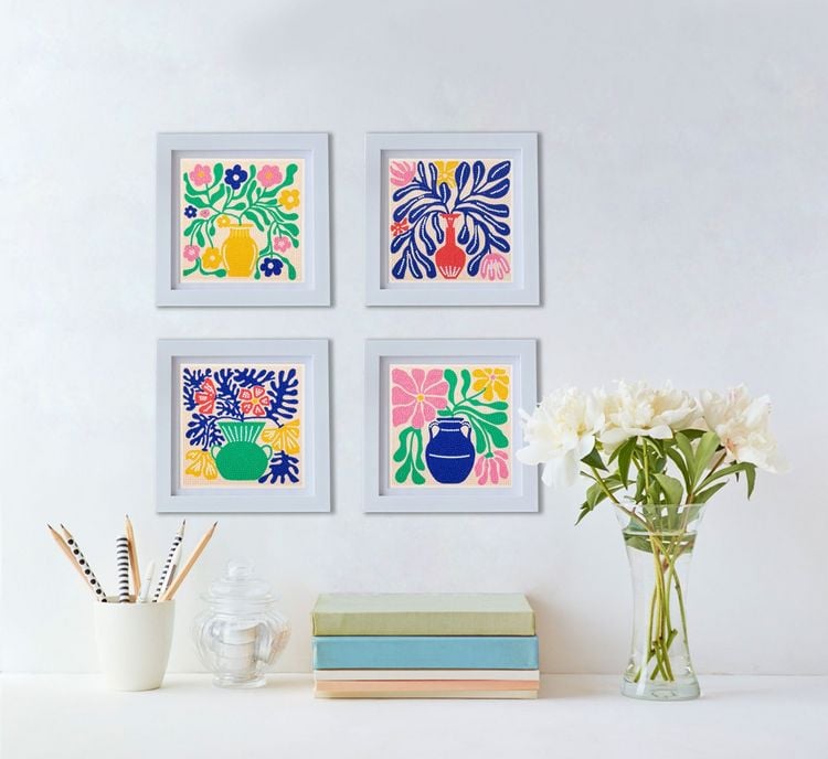 Produktbild: DIAMOND DOTZ - Diamond Painting Mini Blumen