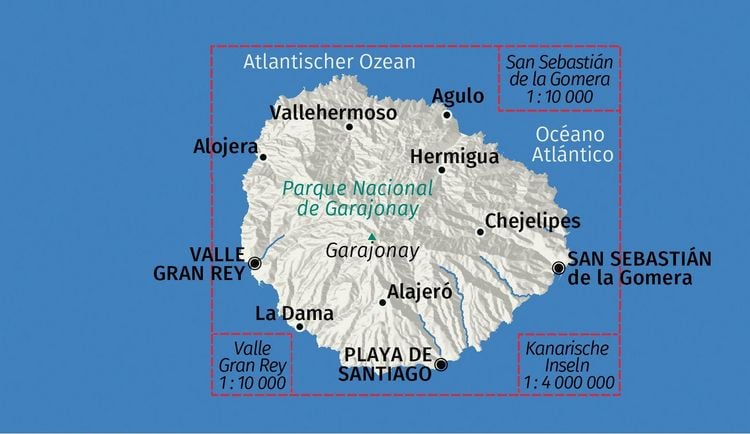 Produktbild: KOMPASS Wanderkarte 231 La Gomera 1:30.000