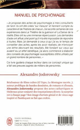 Produktbild: Manuel de psychomagie : vers le chemin de la gu&eacute;rison