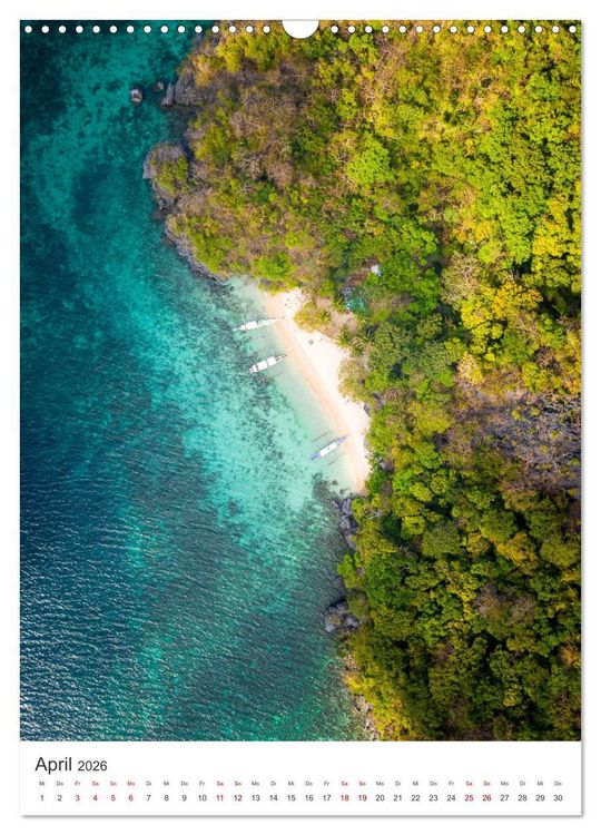 Produktbild: Philippinen - Ein wahres Inselparadies. (Wandkalender 2026 DIN A3 hoch), CALVENDO Monatskalender
