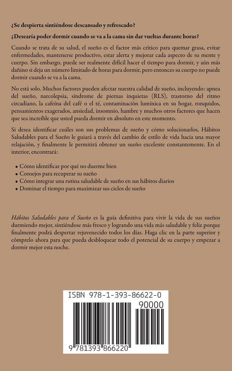 Produktbild: H&aacute;bitos Saludables para Dormir