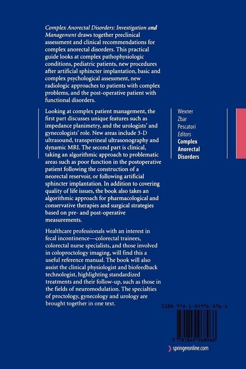 Produktbild: Complex Anorectal Disorders