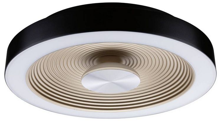 Produktbild: Paulmann 71178 Volea LED-Deckenleuchte LED 3.5 W, 13W Schwarz, Gold