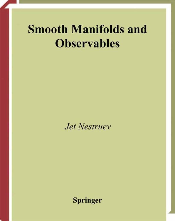Produktbild: Smooth Manifolds and Observables