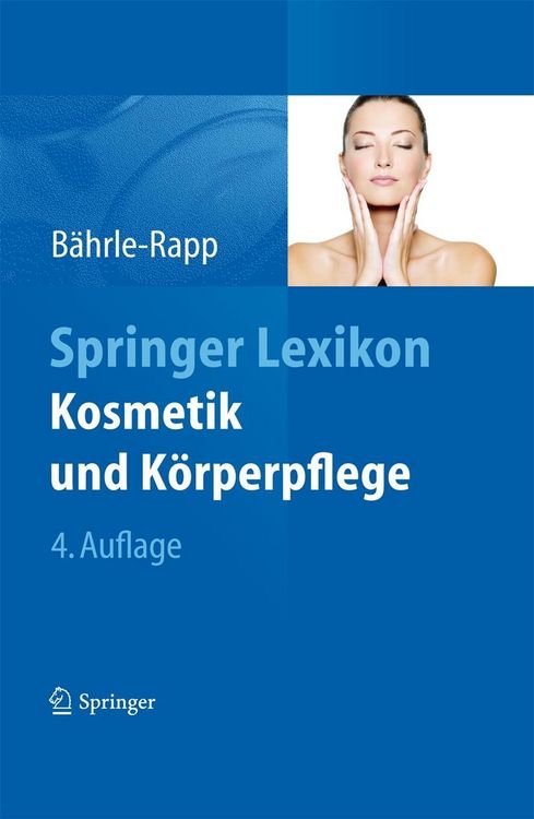 Produktbild: Springer Lexikon Kosmetik und K&ouml;rperpflege