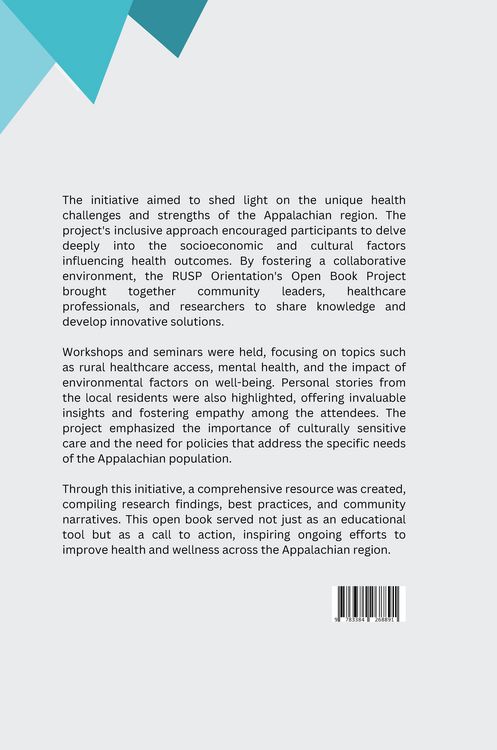 Produktbild: Exploring Appalachian Health: The RUSP Orientation's Open Book Project