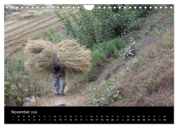 Produktbild: Bhutan 2026 - Land des Donnerdrachens (Wandkalender 2026 DIN A4 quer), CALVENDO Monatskalender