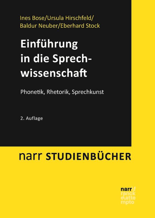 Produktbild: Einf&uuml;hrung in die Sprechwissenschaft