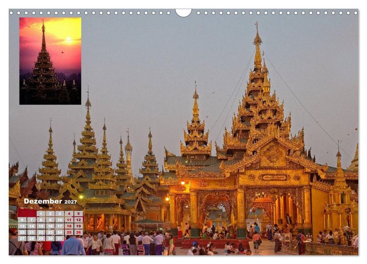 Produktbild: Kultst&auml;tten in Asien (Wandkalender 2027 DIN A3 quer), CALVENDO Monatskalender
