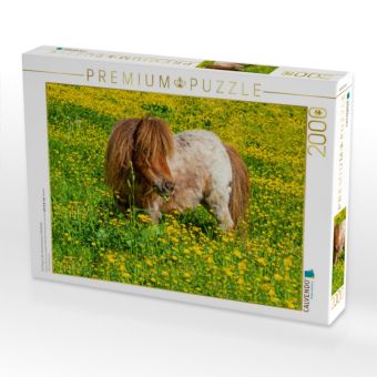 Produktbild: CALVENDO Puzzle Ein Pony in der Sommerwiese in Radstadt | 2000 Teile Lege-Gr&ouml;&szlig;e 90x67cm Foto-Puzzle f&uuml;r gl&uuml;ckliche Stunden