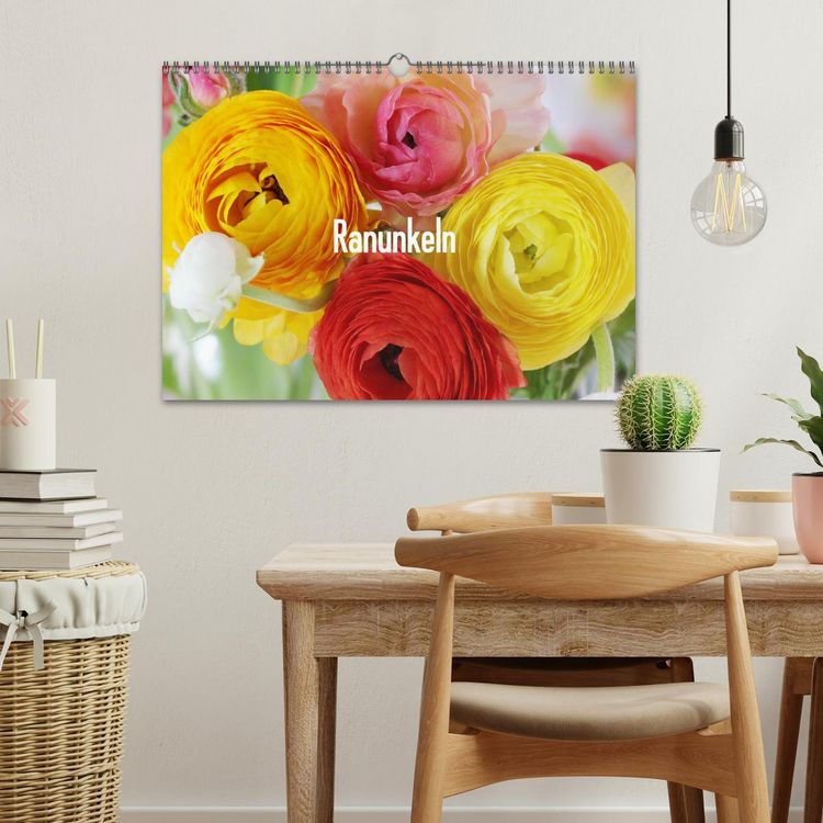 Produktbild: Ranunkeln (Wandkalender 2026 DIN A3 quer), CALVENDO Monatskalender
