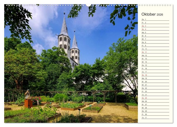 Produktbild: Goslar - Hanse- und Kaiserstadt im Harz (hochwertiger Premium Wandkalender 2026 DIN A2 quer), Kunstdruck in Hochglanz