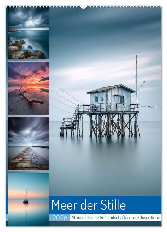 Produktbild: Meer der Stille (Wandkalender 2026 DIN A2 hoch), CALVENDO Monatskalender