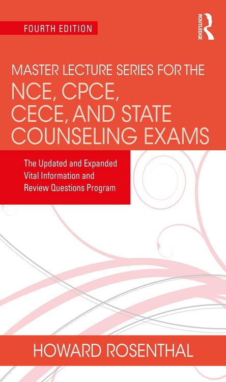 Produktbild: Master Lecture Series for the NCE, CPCE, CECE, and State Counseling Exams