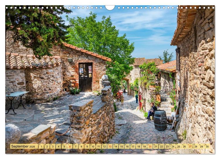 Produktbild: Nordkatalonien Via Camera Obscura (Wandkalender 2026 DIN A3 quer), CALVENDO Monatskalender