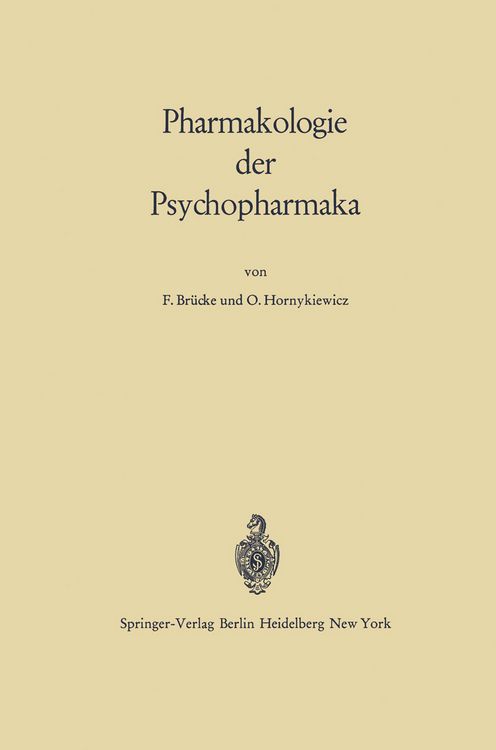 Produktbild: Pharmakologie der Psychopharmaka