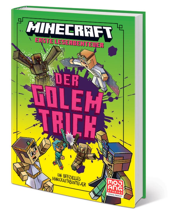 Produktbild: Minecraft Erste Leseabenteuer. Der Golem-Trick