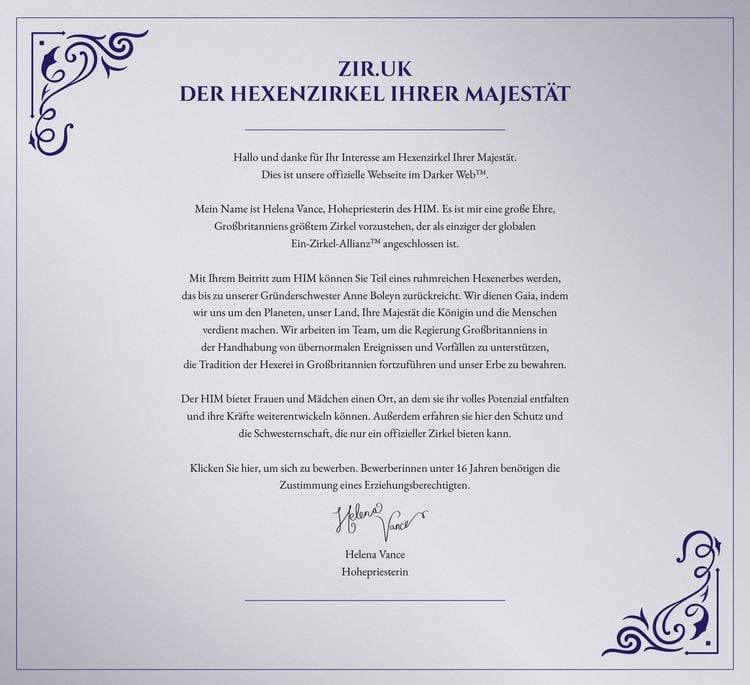 Produktbild: Der Hexenzirkel Ihrer Majest&auml;t. Das begabte Kind