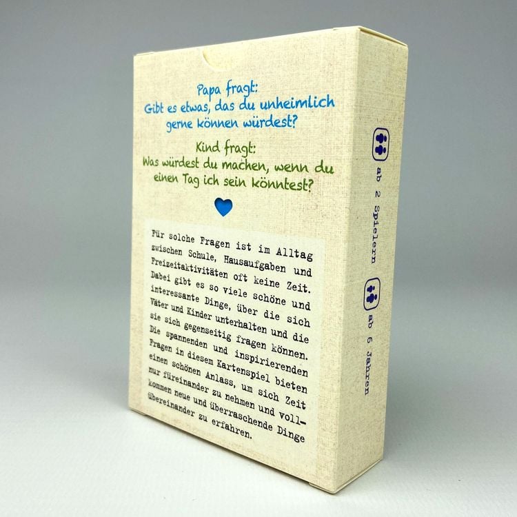 Produktbild: Was ich an dir liebe &ndash; Das Fragespiel f&uuml;r Papa und Kind