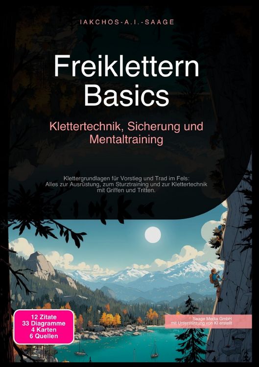 Produktbild: Freiklettern Basics: Klettertechnik, Sicherung und Mentaltraining